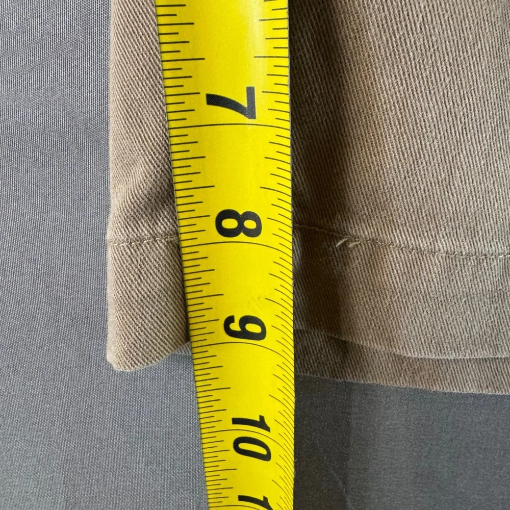 VTG Polo Ralph Lauren Tyler Short Mens 36 Tan Chino Cotton Shorts Y2K Preppy